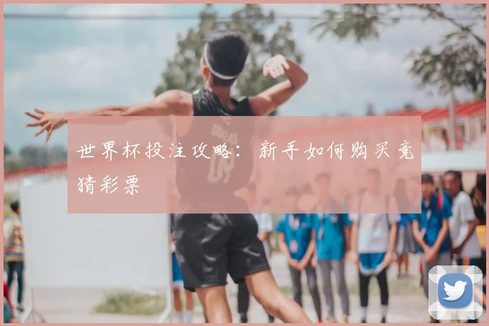 世界杯投注攻略:新手如何购买竞猜彩票